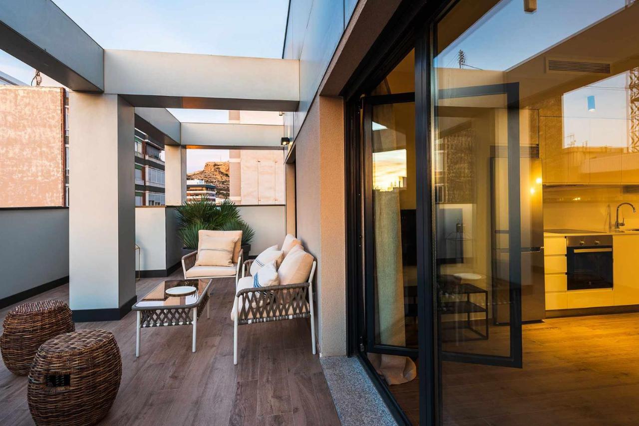 Apartamento Bguest Con Terraza Alicante Eksteriør bilde